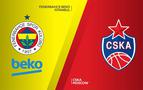 Fenerbahçe Beko CSKA Moskova Deplasmanında