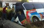 Antalya'da otobüs devrildi, 12 Rus turist yaralandı 