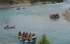 Raftingcilerin umudu Rus turistler