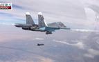 Rusya, Rakka’ya düzenlediği hava operasyonu görüntülerini yayınladı