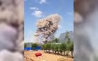 Rusya’da askeri poligondaki patlama sonrası görüntüler yayınladı - VİDEO