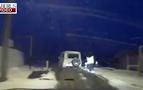 Rus polis, takipten kaçan sürücüyü koşarak yakaladı 