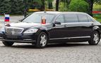 Putin'in özel makam aracı Mercedes Pullman da İstanbul'a geldi