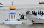 Kirill, Rusya’nın ilk yüzen kilisesini kutsadı