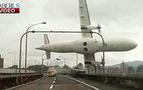 Tayvan uçak kazası amatör kamerada - VİDEO