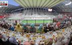 Tataristan’da stadyumda 5 bin kişi ile iftar
