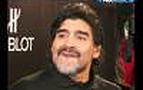 Maradona Moskova'da golleriyle 500 bin dolar kazandı VIDEO