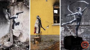 Banksy'den resmini satan Ukraynalılara tepki