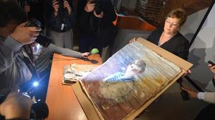 Tarihi binadan Rus çarının öldürülen oğlunun portresi çıktı