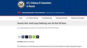 ABD ve İngiltere’den Rusya'daki Vatandaşlarına ‘Terör Saldırısı’ Uyarısı