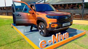 AvtoVAZ elektrikli e-Niva'yı ilk kez tanıttı