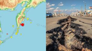 Kamçatka’da 7,7 Şiddetinde Deprem Sonrası Tsunami Uyarısı Yapıldı