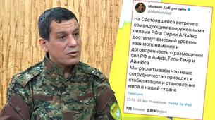 Mazlum Kobani: Rusya ile anlaştık, Amude, Tel Temr ve Ayn Isa’ya Rus askeri konuşlanacak