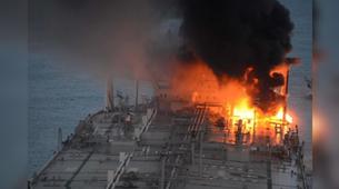 Mısır'ın Dimyat Limanı'nda İkinci LNG Tankerine İHA Saldırısı