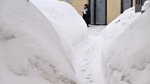 Moskova'da 60 Yıllık Kar Rekoru Kırıldı