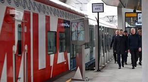 Moskova'da Yeni Tren İstasyonu Açıldı