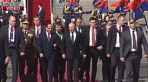 Putin, Ankara ziyareti öncesi Mısır'da Sisi'yle buluştu