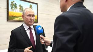 Putin: Filistinliler dahil taraflar için kabul edilebilir müzakere sürecine geri dönmeli