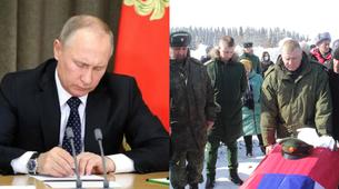 Putin'den operasyonlarda yaralanan ve ölen askerlere dev yardım