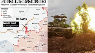 Rus Ordusu, Ukrayna Savunmasını 18 Km Yararak Kritik Yola Ulaştı