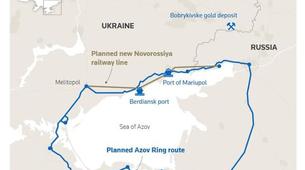 Rusya Azak Denizi Çevresinde "Halka" Kuruyor