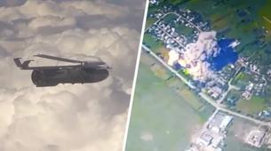 Rusya ilk kez 3 tonluk FAB bombalarının uçaktan atılışını gösterdi