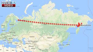Rusya su altından füzelerle 3100 km mesafedeki Kamçatka'yı vurdu