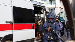 Rusya'da Okullarda Terörle Mücadele Tatbikatları Başladı