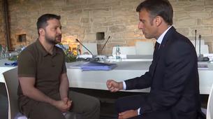 Zelensky'den Macron'a:  'Çocuklarınız Ukrayna'da ölmeyecek'
