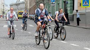Moskova'da bisiklet kullananların sayısı arttı