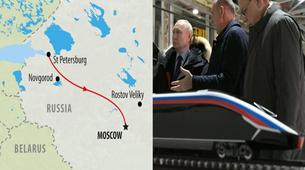 Moskova-St.Petersburg arasına yeni hızlı tren geliyor
