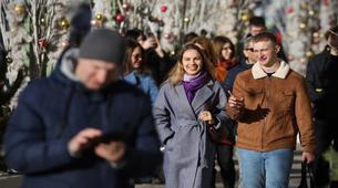 Rusların %81'i kendilerini mutlu görüyor