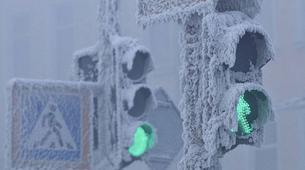 Dünyanın en soğuk şehri Yakutsk’da günlük hayattan kareler