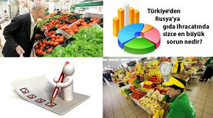 Türkiye’den Rusya’ya gıda ihracatında en büyük sorun nedir? - ANKET