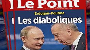 Le Point’ten sert Putin Erdoğan kapağı: 'Şeytaniler'