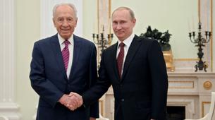 Putin, Peres’le görüştü: Arap-İsrail sorununda tek çözüm diyalog