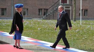 Putin, Hollanda'da