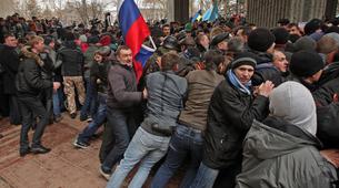 Kırım’da tansiyon yükseldi, Rus ve Tatarlar kavga etti