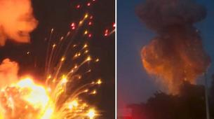 Rus Bombardıman Uçakları Ukrayna'yı Vuruyor: Kiev Yanıyor
