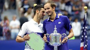 Rus tenisçi Daniil Medvedev, Novak Djokovic'i yenerek şampiyon oldu