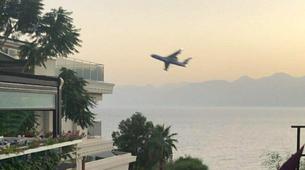Antalya’daki Rus yangın söndürme uçaklarının sert manevraları vatandaşları korkuttu