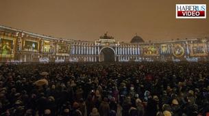 Rus Ermitaj’daki 3D gösteriyi 500 bin kişi izledi