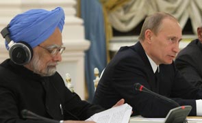 Putin 10 milyar dolarlık anlaşma için Hindistan'da