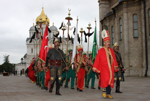 Mehter takımından Kremlin Saray’ında Hücum Marşı