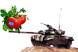 Rusya, Atina'ya tank verip domates alacak