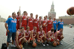 Rusya Basketbol Milli Takımı Ankara'da