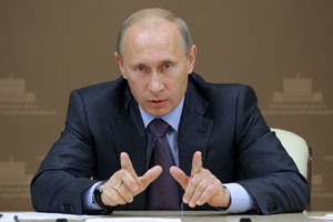 Putin'in başkanlık adaylığına ilk sanal işaret; www.putin2012.rf