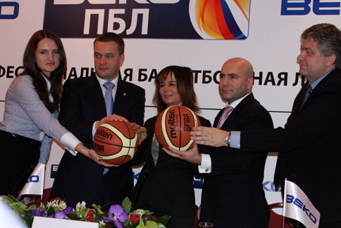 BEKO Rusya Profesyonel Basketbol Ligi ile 3 yıllık sponsorluk anlaşması imzaladı