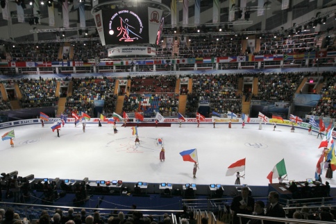 Japonya’dan Rusya’ya alınan Dünya Artistik Buz Pateni Şampiyonası’nı Putin başlattı