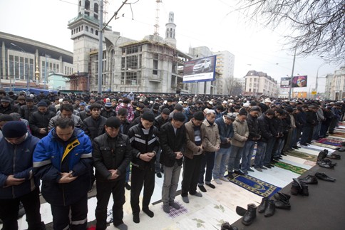 Moskova Merkez Camii’nde Bayram Namazı’na 09:00’da durulacak